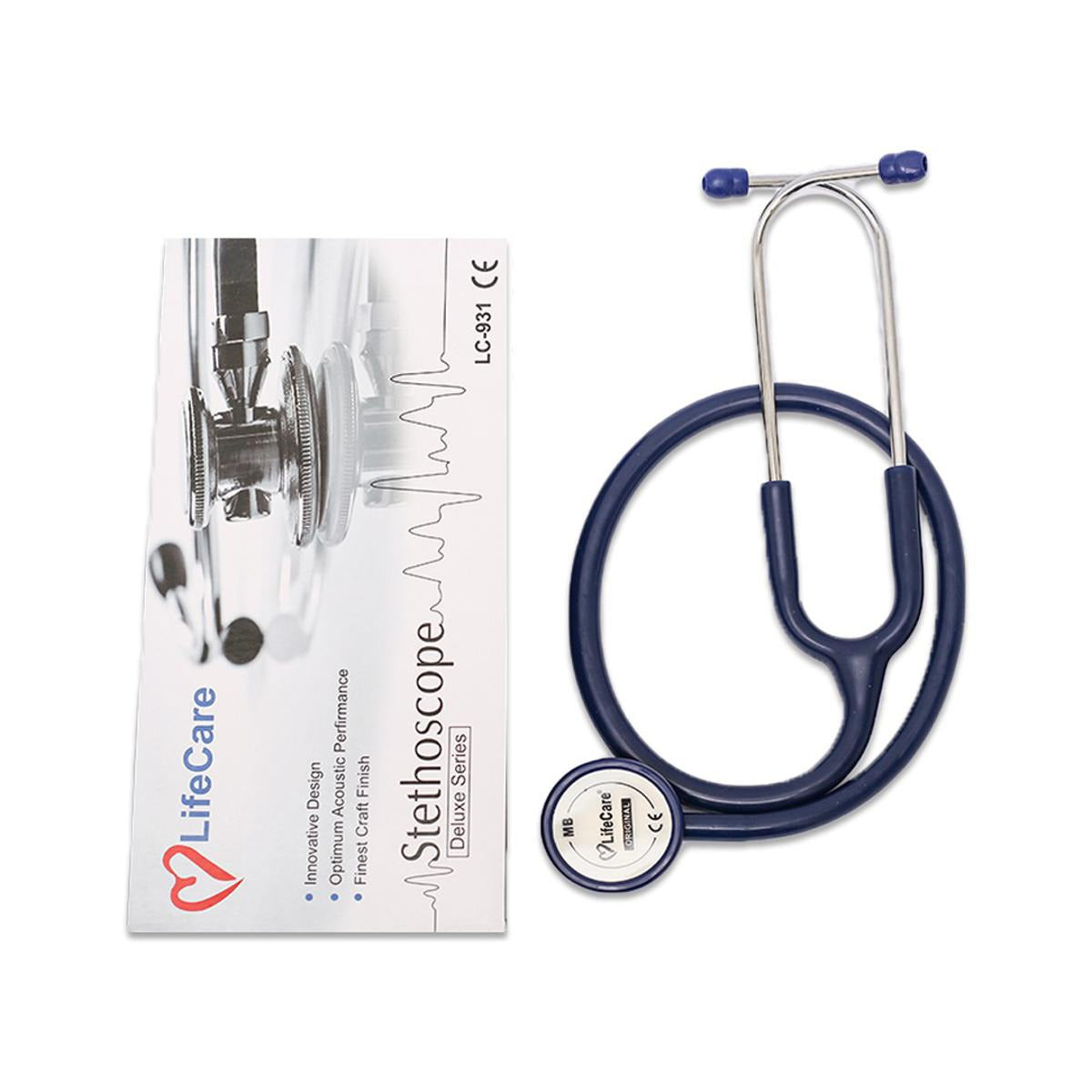 (NW000421) Life Care LC - 931 Delux Series Stethoscope Classic Luxury Smart Design