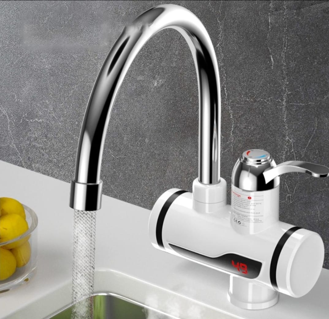 (NW000402) Electric Water Heating Faucet ,Tap for Kitchens and Bathrooms | Display | Hot Water (with shower )