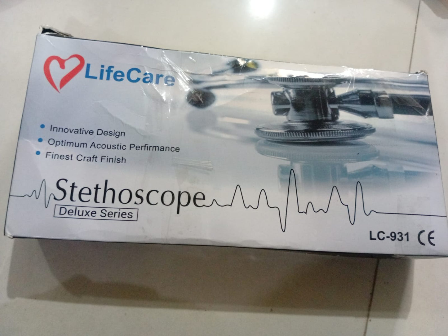 (NW000421) Life Care LC - 931 Delux Series Stethoscope Classic Luxury Smart Design