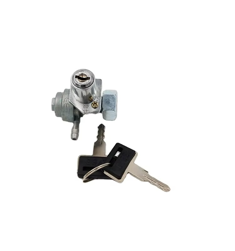 01 Fuel Tank Petrol Cork with 02 Key | Fuel Tank Lock For Honda 70 & 125 and China Motorcycles - Without Box