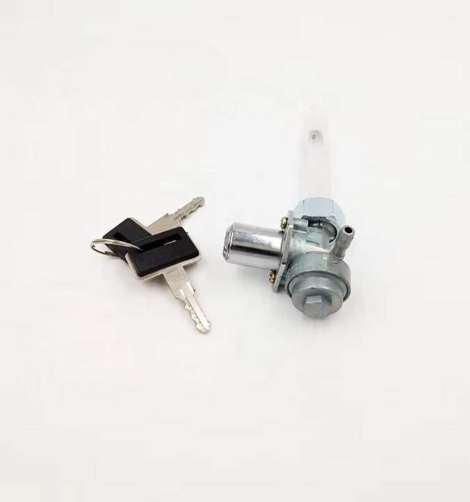 01 Fuel Tank Petrol Cork with 02 Key | Fuel Tank Lock For Honda 70 & 125 and China Motorcycles - Without Box