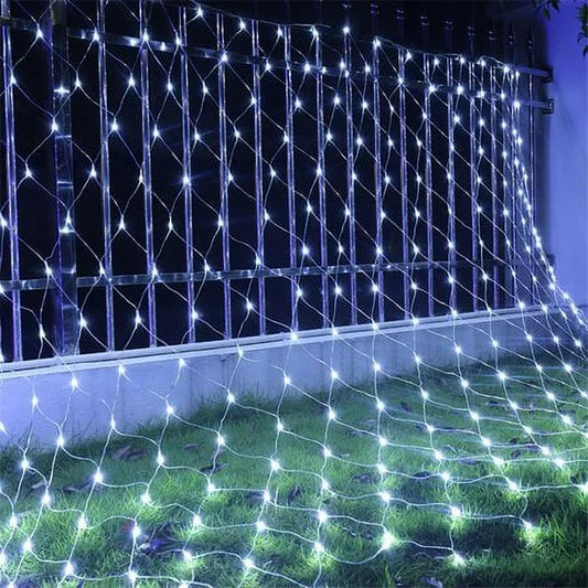 1 PC Wedding LED Net Mesh String Lights- Fairy String Lights With 88 Lights for Wedding Party DÃ©cor Outdoor &amp; Indoor Activities