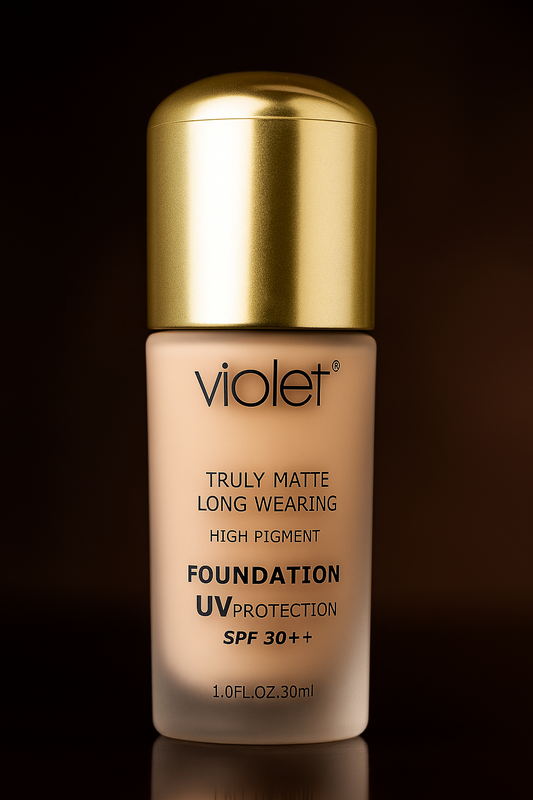 Violet Truly Matte Long Wearing Foundation 100ml â€“ High Pigment with SPF 30++