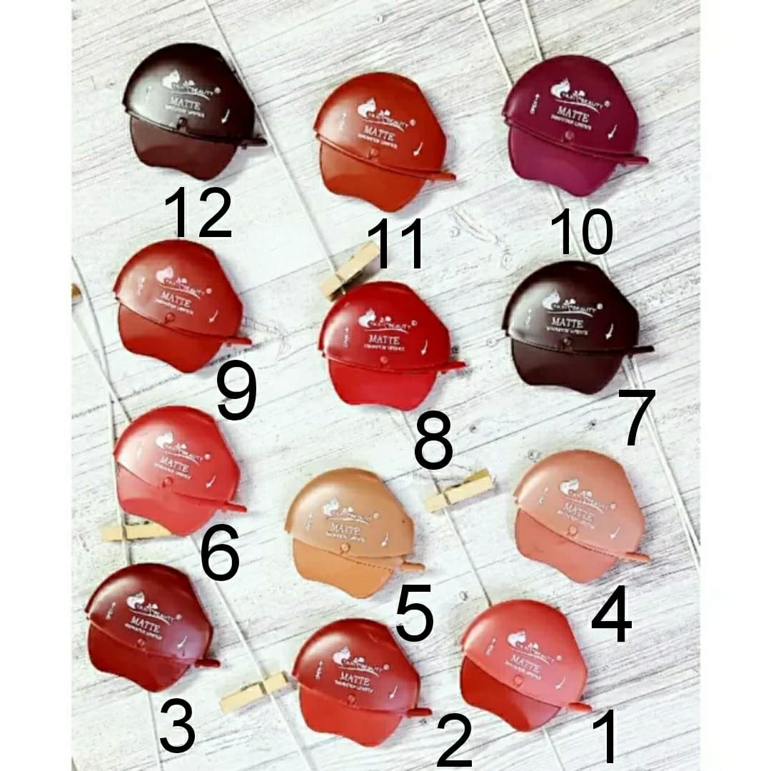Yaxi Lip Design Solid Lipstick | Lead-Free, Easy Application &amp; Long-Lasting Finish - Lazy Lipstick | Lipstick For Girls