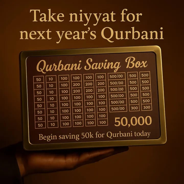 Wooden saving box - Umrah saving box / Wooden Box For Saving Money