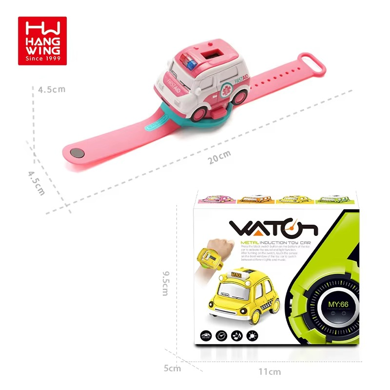 Wrist Watch Mini Rc Car Toy - Best Quality Rc Car Toy | Wrist Watch Toy For Kids - Random Color