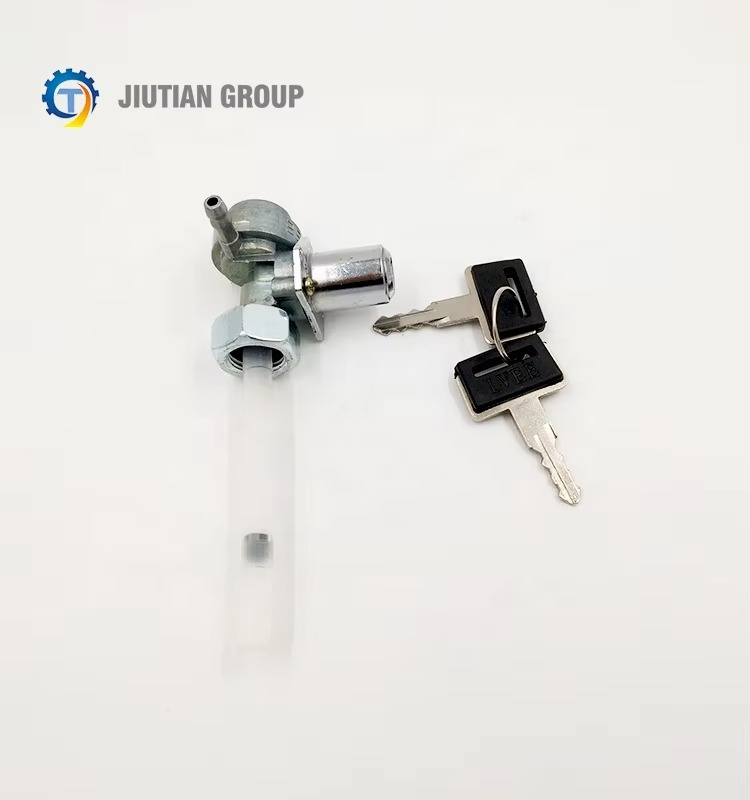 01 Fuel Tank Petrol Cork with 02 Key | Fuel Tank Lock For Honda 70 &amp; 125 and China Motorcycles - Without Box