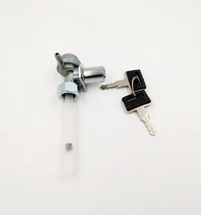 01 Fuel Tank Petrol Cork with 02 Key | Fuel Tank Lock For Honda 70 &amp; 125 and China Motorcycles - Without Box