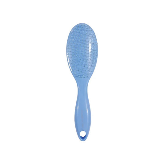 01 PCs - Anti-Tangle Scalp Massager Hair Brush â€“ Soft Bristle Detangling Brush for Wet &amp; Dry Hair (Random Color)