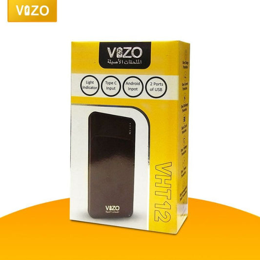 VHT-12 â€“ 10,000mAh Full-Size Power Bank | Vizo VHT-12 Power Bank | Best Quality Power Bank Vht12 - Android Power Bank - Random Color