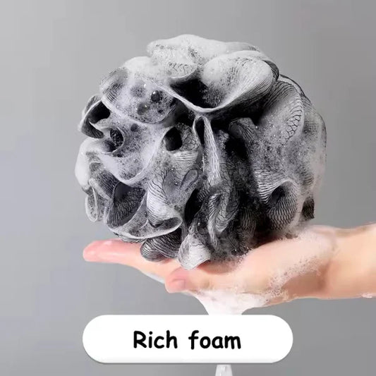 (1 pcs)Soft Mesh Bath Sponge â€“ Exfoliating Body Scrubber Random color - Extra Soft Body Loofah Bath Sponge â€“ Gentle Exfoliating Shower Pouf for Radiant, Smooth Skin â€“ Mesh Shower Scrubber for Men &amp; Women - Random Color